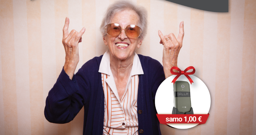 Akcija mobilna telefonija “Senior ponudba”